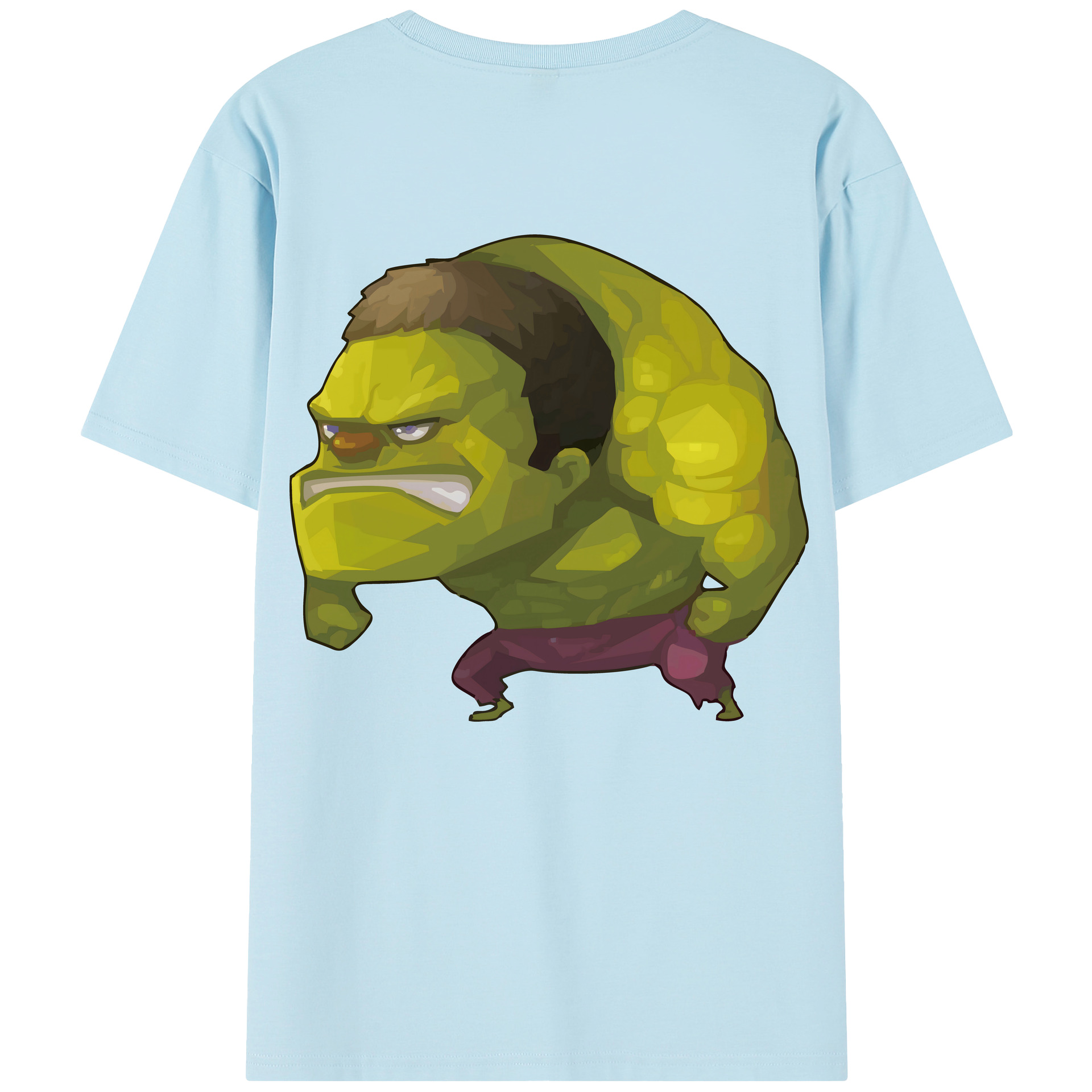 （画像用） アベンジャーズ The Avengers 綿100％半袖Tシャツ（背面プリント）